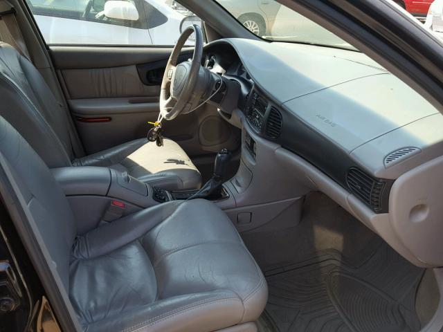 2G4WF551121270817 - 2002 BUICK REGAL GS BLACK photo 5