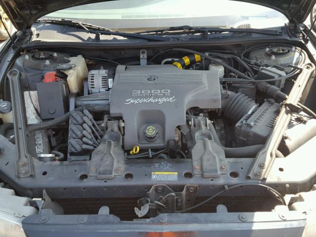 2G4WF551121270817 - 2002 BUICK REGAL GS BLACK photo 7