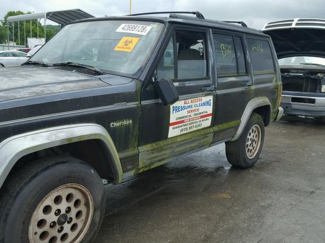 1J4FJ78S8TL159741 - 1996 JEEP CHEROKEE C BLACK photo 9