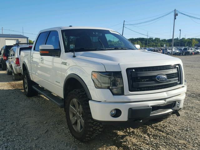 1FTFW1ET0EKD22926 - 2014 FORD F150 SUPER WHITE photo 1