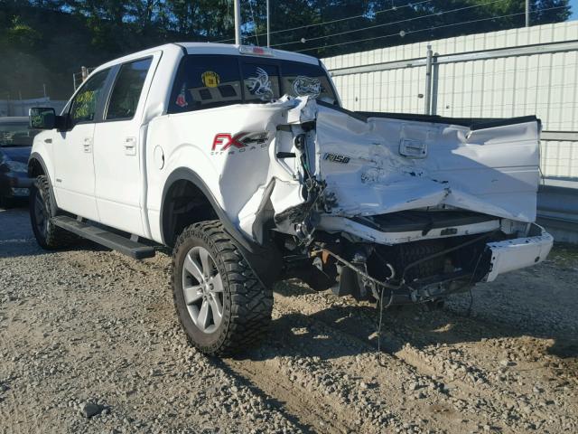 1FTFW1ET0EKD22926 - 2014 FORD F150 SUPER WHITE photo 3