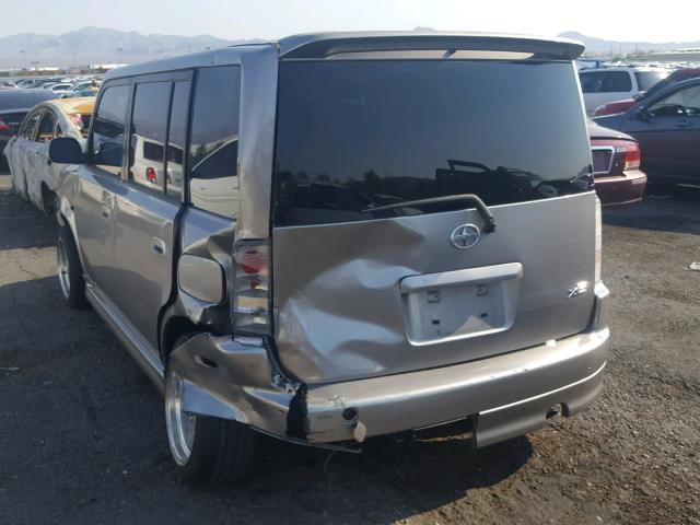 JTLKT324254007327 - 2005 TOYOTA SCION XB Күміс фото 3