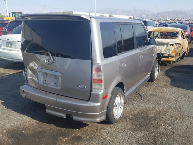 JTLKT324254007327 - 2005 TOYOTA SCION XB Күміс фото 4
