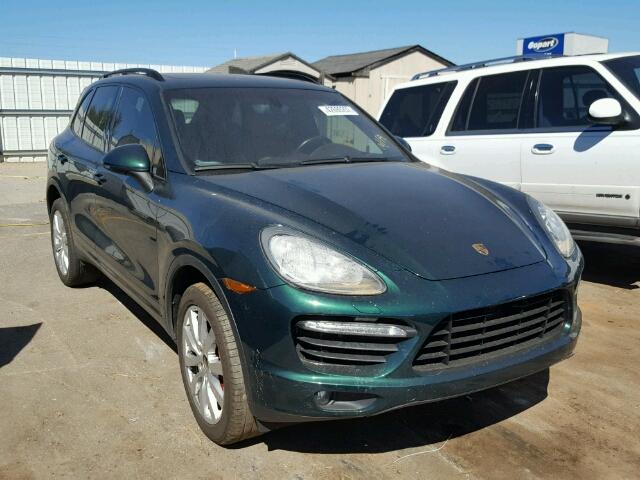 WP1AC2A24CLA84056 - 2012 PORSCHE CAYENNE GREEN photo 1