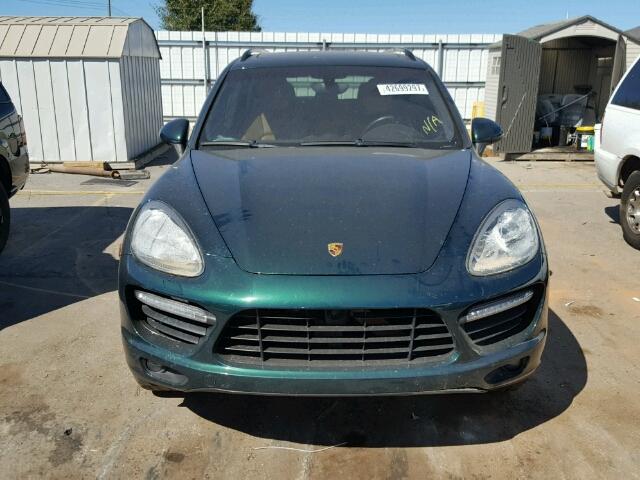 WP1AC2A24CLA84056 - 2012 PORSCHE CAYENNE GREEN photo 9