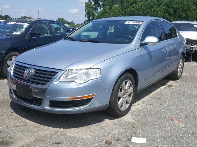 WVWAK73C96P037769 - 2006 VOLKSWAGEN PASSAT 2.0 BLUE photo 2