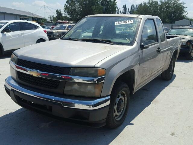 1GCCS198148205114 - 2004 CHEVROLET COLORADO BEIGE photo 2