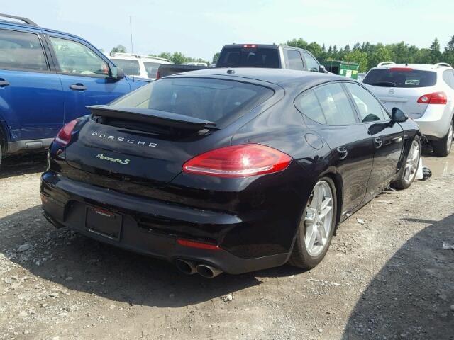 WP0AD2A79GL040246 - 2016 PORSCHE PANAMERA S BLACK photo 4