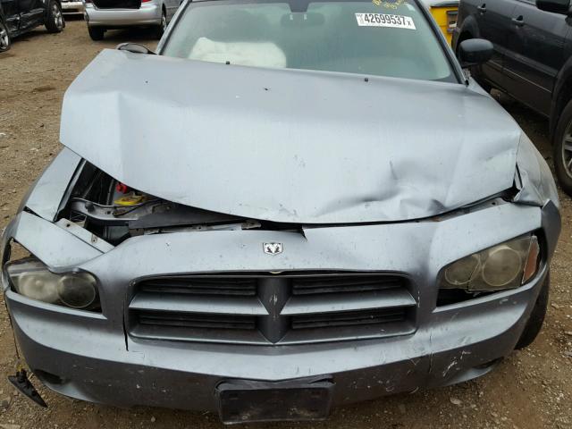 2B3KA43RX6H381076 - 2006 DODGE CHARGER SE GRAY photo 7