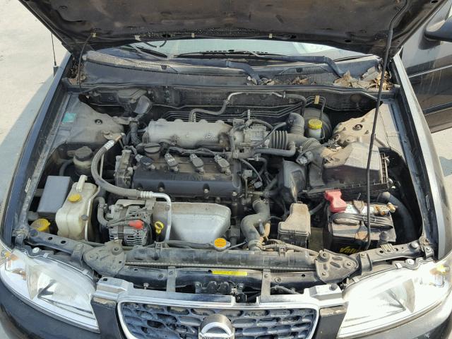 3N1AB51A43L734170 - 2003 NISSAN SENTRA SE- BLACK photo 7