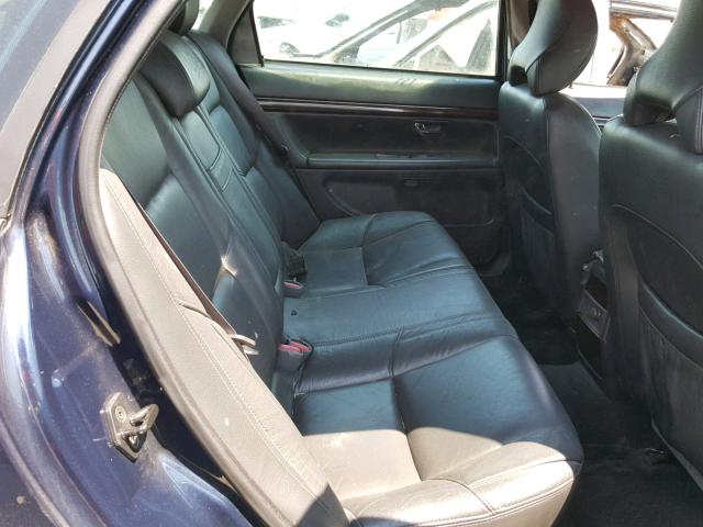 YV1TS90D011179175 - 2001 VOLVO S80 T6 BLUE photo 6