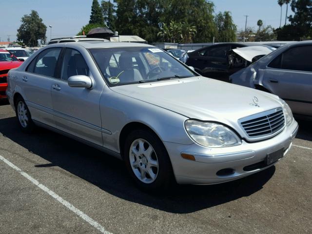 WDBNG70J92A290401 - 2002 MERCEDES-BENZ S 430 SILVER photo 1