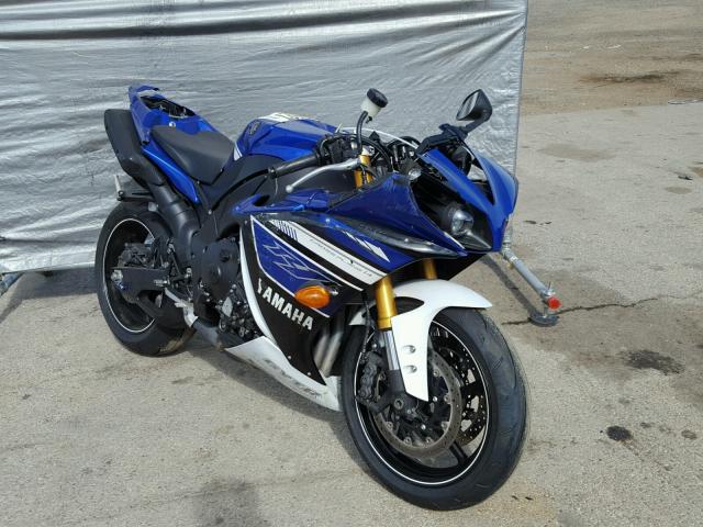 JYARN23E1DA015534 - 2013 YAMAHA YZFR1 BLUE photo 1