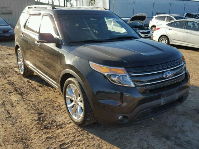 1FMHK7F89BGA83274 - 2011 FORD EXPLORER L BLACK photo 1