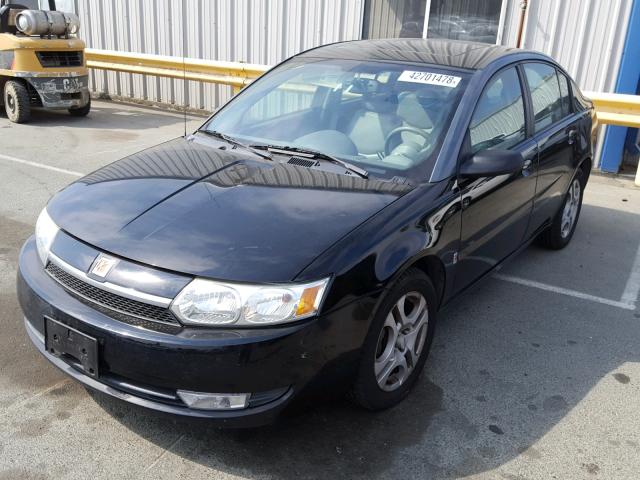 1G8AL52F63Z148657 - 2003 SATURN ION LEVEL BLACK photo 2