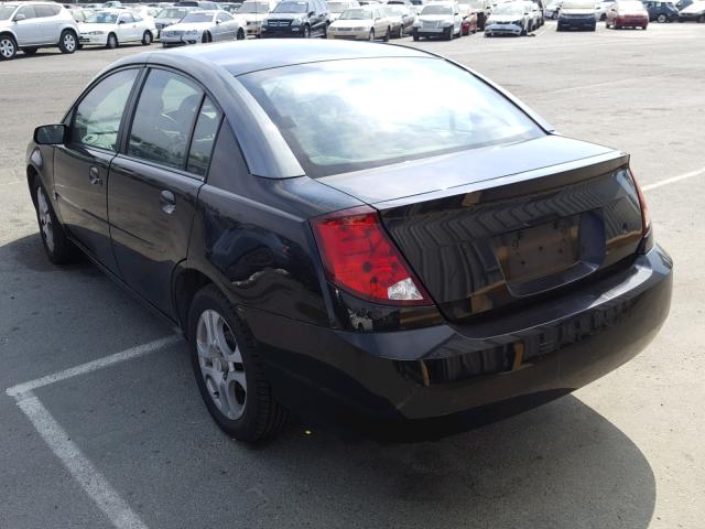 1G8AL52F63Z148657 - 2003 SATURN ION LEVEL BLACK photo 3