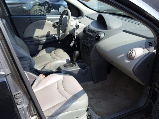 1G8AL52F63Z148657 - 2003 SATURN ION LEVEL BLACK photo 5