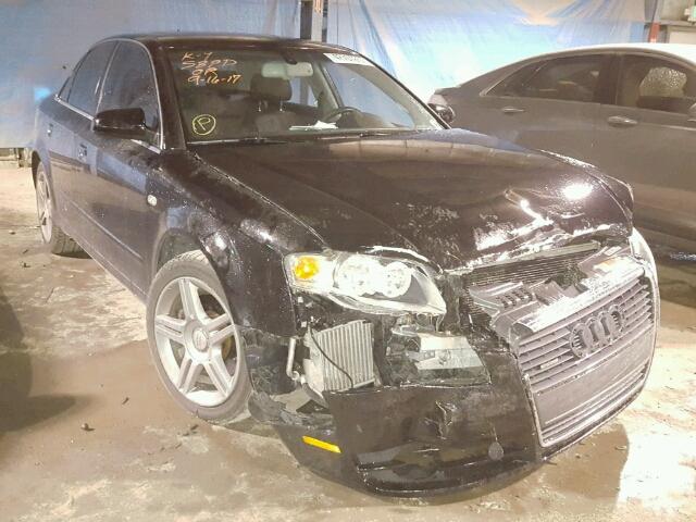 WAUDF78E06A166561 - 2006 AUDI A4 BLACK photo 1