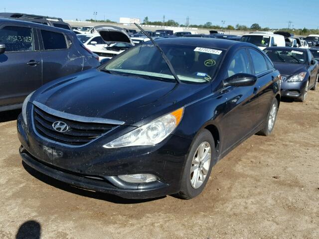 5NPEB4AC1DH670052 - 2013 HYUNDAI SONATA BLACK photo 2