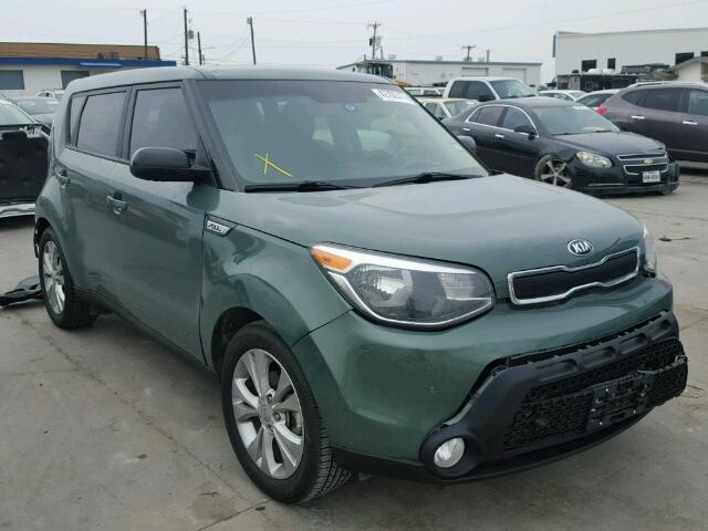 KNDJP3A51E7019988 - 2014 KIA SOUL + GREEN photo 1