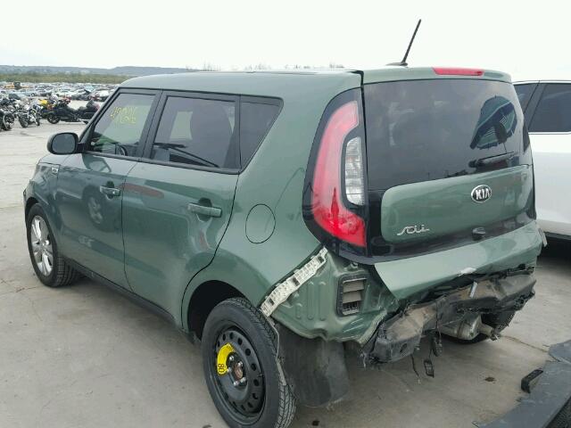 KNDJP3A51E7019988 - 2014 KIA SOUL + GREEN photo 3