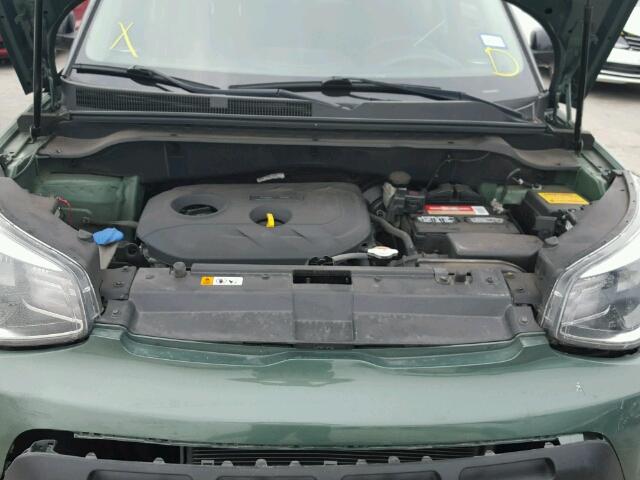 KNDJP3A51E7019988 - 2014 KIA SOUL + GREEN photo 7