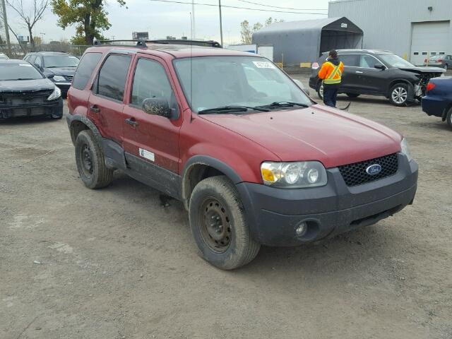 1FMYU93106KC36317 - 2006 FORD ESCAPE RED photo 1