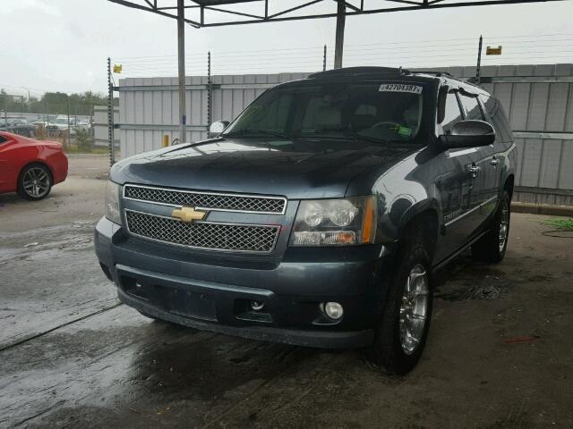 3GNFK16378G157020 - 2008 CHEVROLET SUBURBAN K BLUE photo 2