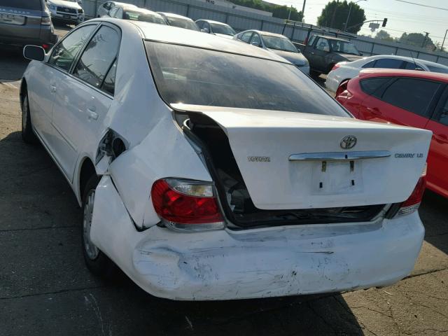 4T1BE32K75U556974 - 2005 TOYOTA CAMRY LE 白色 照片 3
