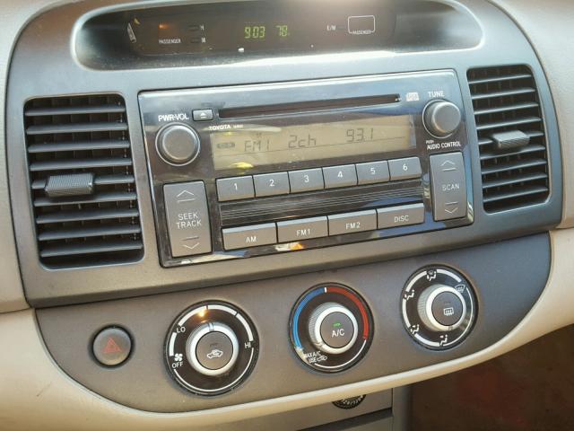 4T1BE32K75U556974 - 2005 TOYOTA CAMRY LE 白色 照片 9