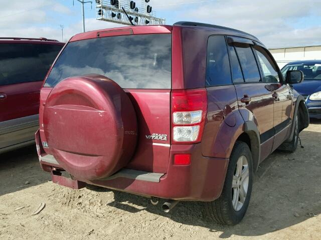 JS3TE947864101560 - 2006 SUZUKI GRAND VITA MAROON photo 4