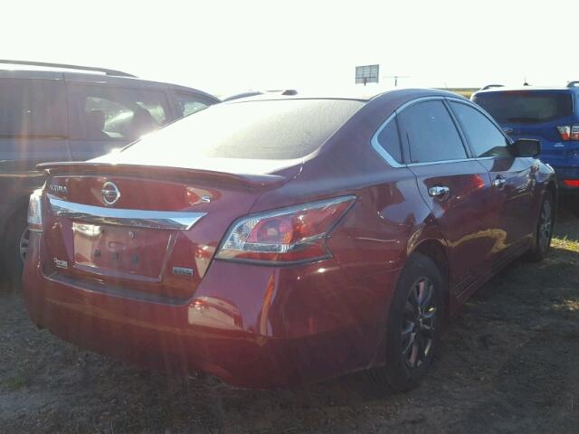 1N4AL3APXFC468372 - 2015 NISSAN ALTIMA BURGUNDY photo 4