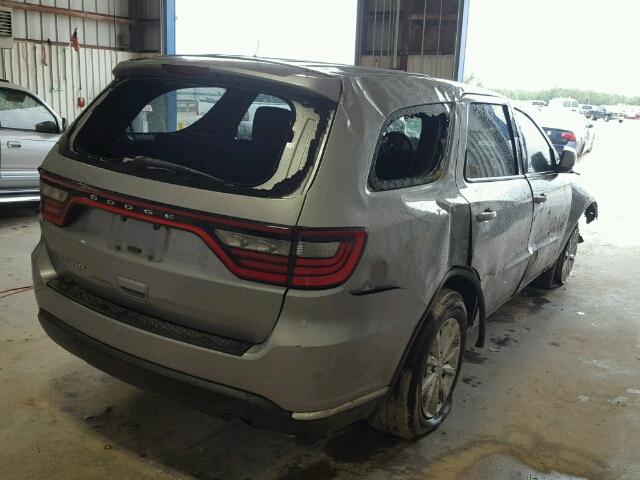 1C4RDHAG5FC922776 - 2015 DODGE DURANGO SX GRAY photo 4