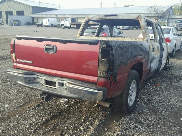 2GCEC13T461117487 - 2006 CHEVROLET SILVERADO BURN photo 4