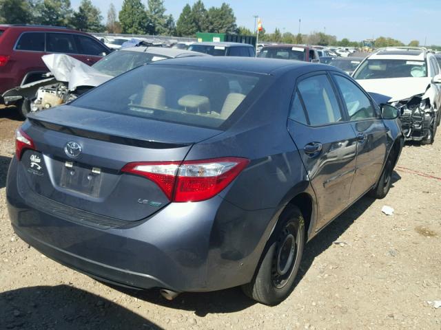 5YFBPRHE3FP239386 - 2015 TOYOTA COROLLA EC 灰色 照片 4