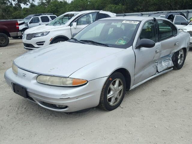 1G3NL52E33C213997 - 2003 OLDSMOBILE ALERO SILVER photo 2