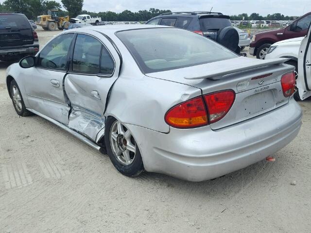 1G3NL52E33C213997 - 2003 OLDSMOBILE ALERO SILVER photo 3