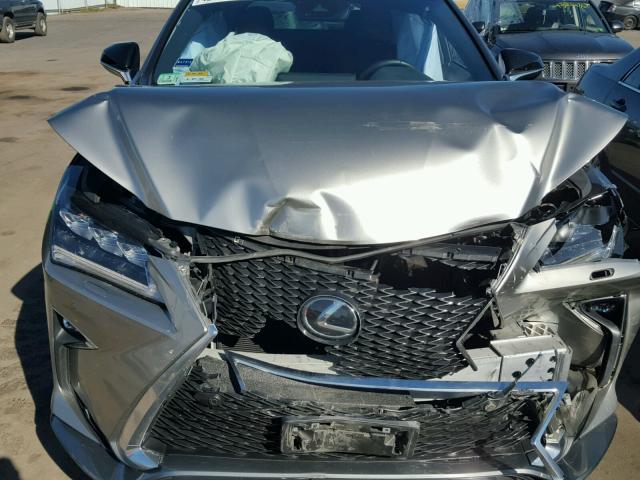 2T2BZMCA2HC063155 - 2017 LEXUS RX 350 SILVER photo 7