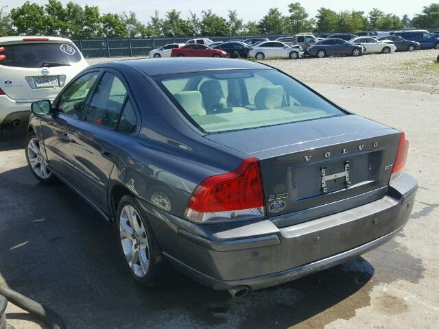 YV1RS592092722132 - 2009 VOLVO S60 Gris foto 3