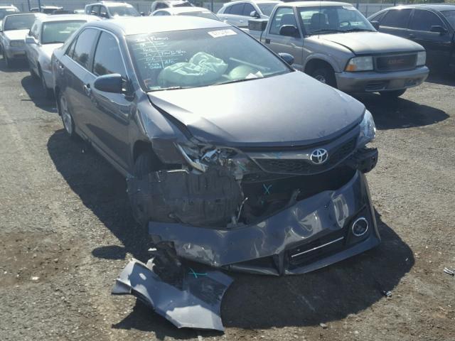 4T1BF1FK3EU841473 - 2014 TOYOTA CAMRY GRAY photo 1