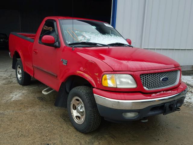 2FTRF18W9XCA53643 - 1999 FORD F150 RED photo 1