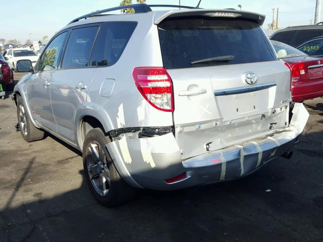 JTMWF4DV9B5036782 - 2011 TOYOTA RAV4 SPORT SILVER photo 3