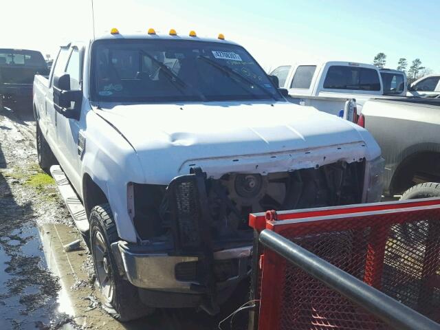 1FTSW21R98ED06337 - 2008 FORD F250 SUPER WHITE photo 1