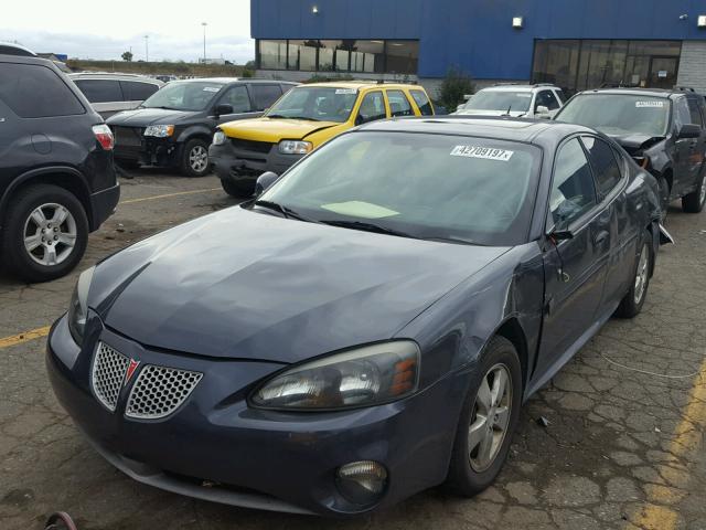 2G2WP552581143981 - 2008 PONTIAC GRAND PRIX Մոխրագույն լուսանկար 2