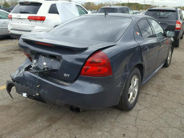 2G2WP552581143981 - 2008 PONTIAC GRAND PRIX GRAY photo 4