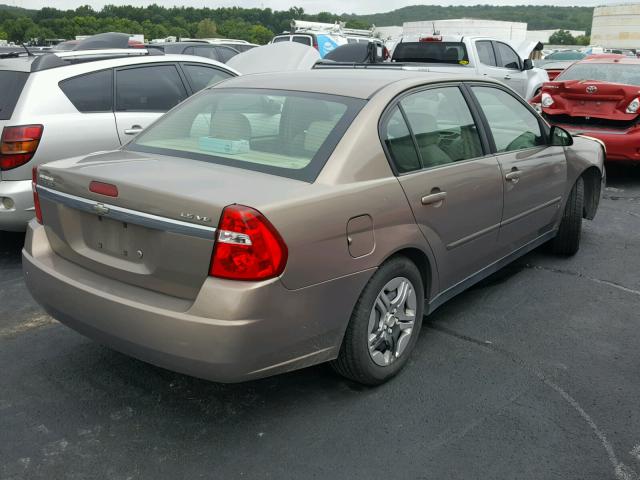 1G1ZS58N77F277923 - 2007 CHEVROLET MALIBU LS Алтын фото 4
