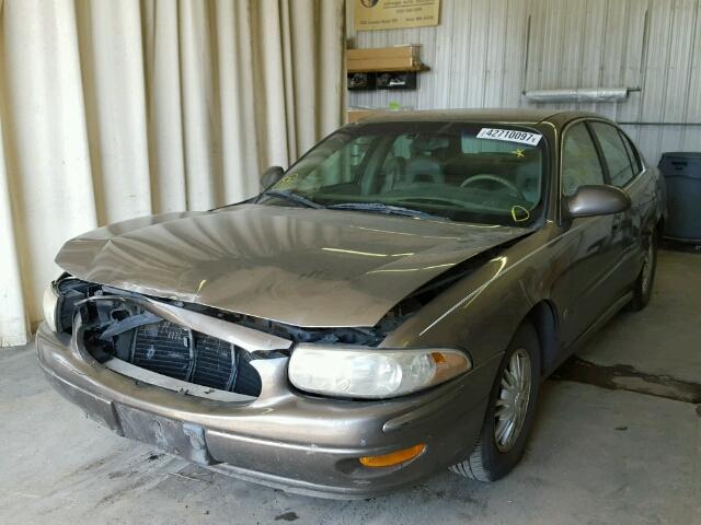 1G4HP54K02U202576 - 2002 BUICK LESABRE CU BROWN photo 2