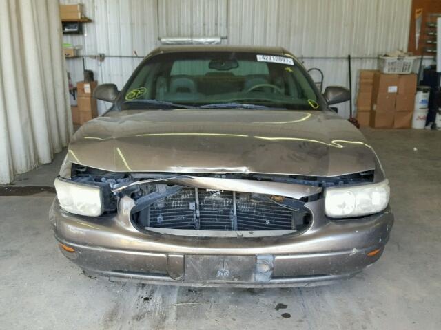 1G4HP54K02U202576 - 2002 BUICK LESABRE CU BROWN photo 9