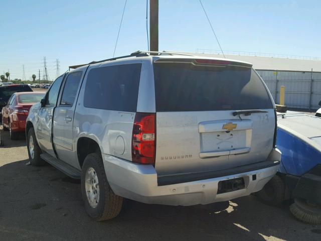 1GNSKJE74ER241780 - 2014 CHEVROLET SUBURBAN SILVER photo 3