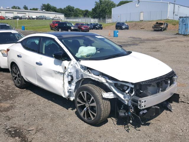 1N4AA6APXJC372239 - 2018 NISSAN MAXIMA 3.5 WHITE photo 1